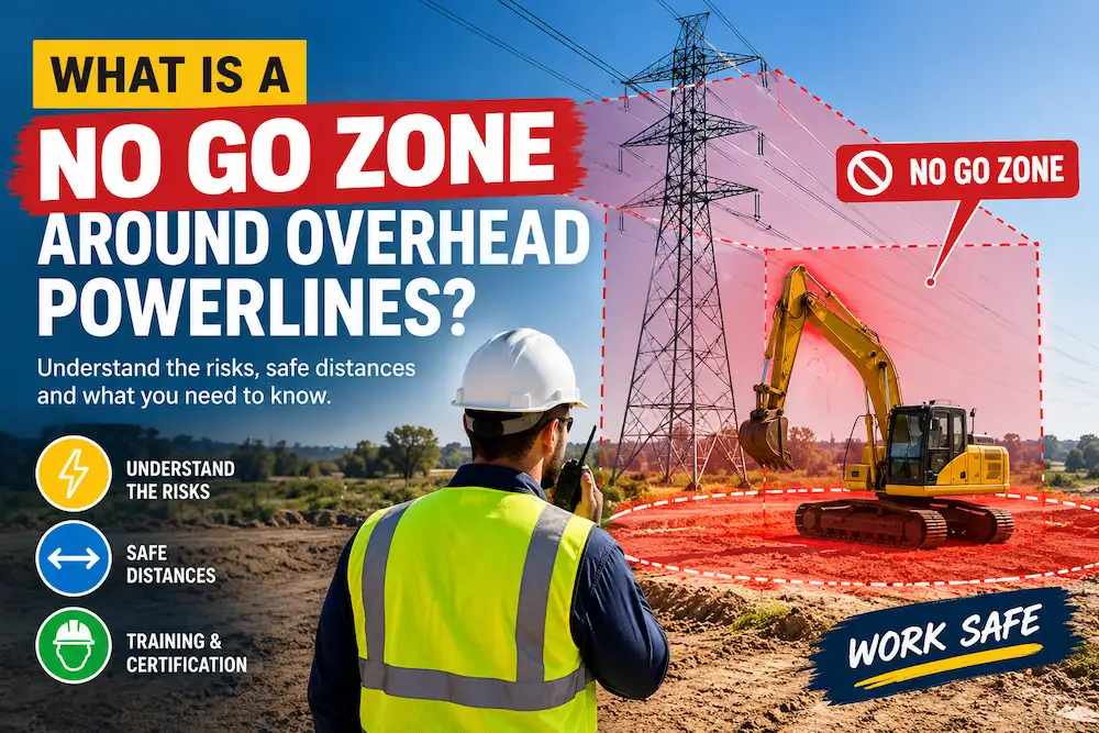 What Is a No Go Zone Around Overhead Powerlines?