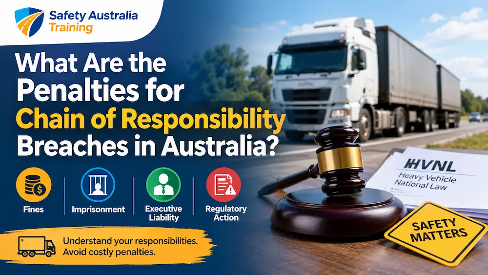 What Are the Penalties for Chain of Responsibility Breaches in Australia?