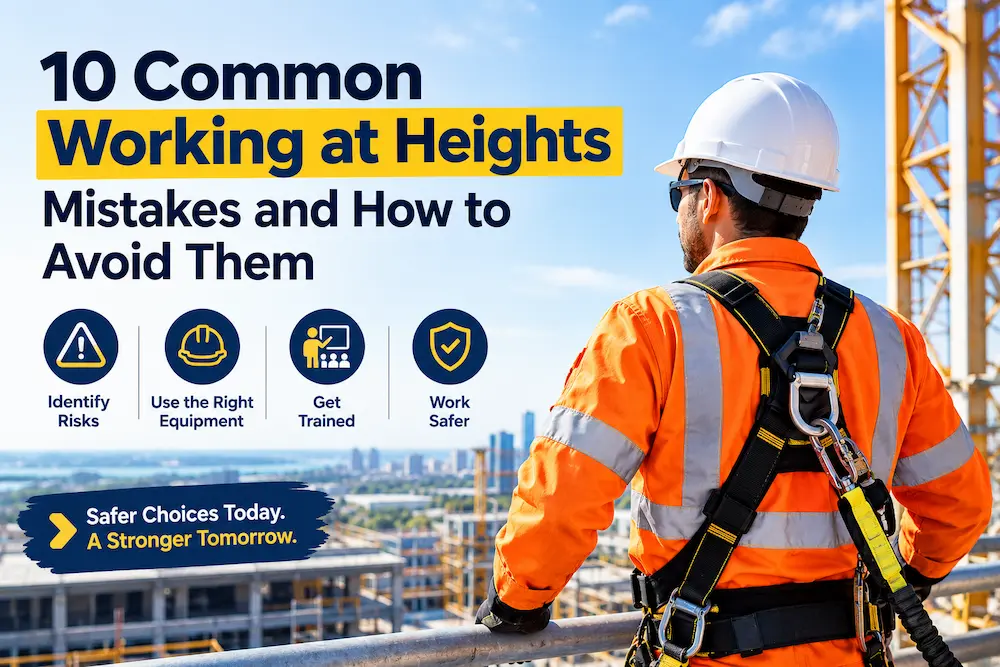 10 Common Working at Heights Mistakes and How to Avoid Them