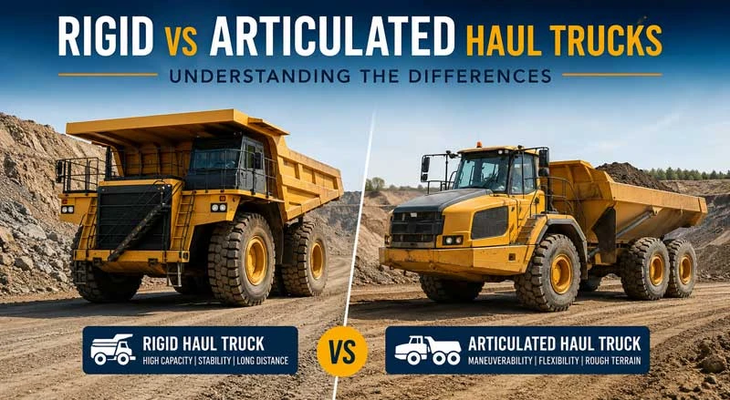 Rigid vs. Articulated Haul Trucks: Understanding the RIIMPO Qualifications