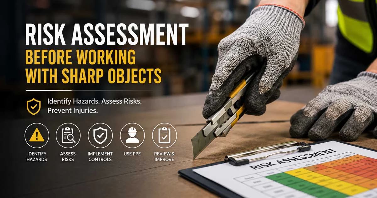 Why Risk Assessment Is Essential Before Working with Sharp Objects